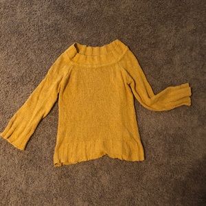 Mustard boutique sweater